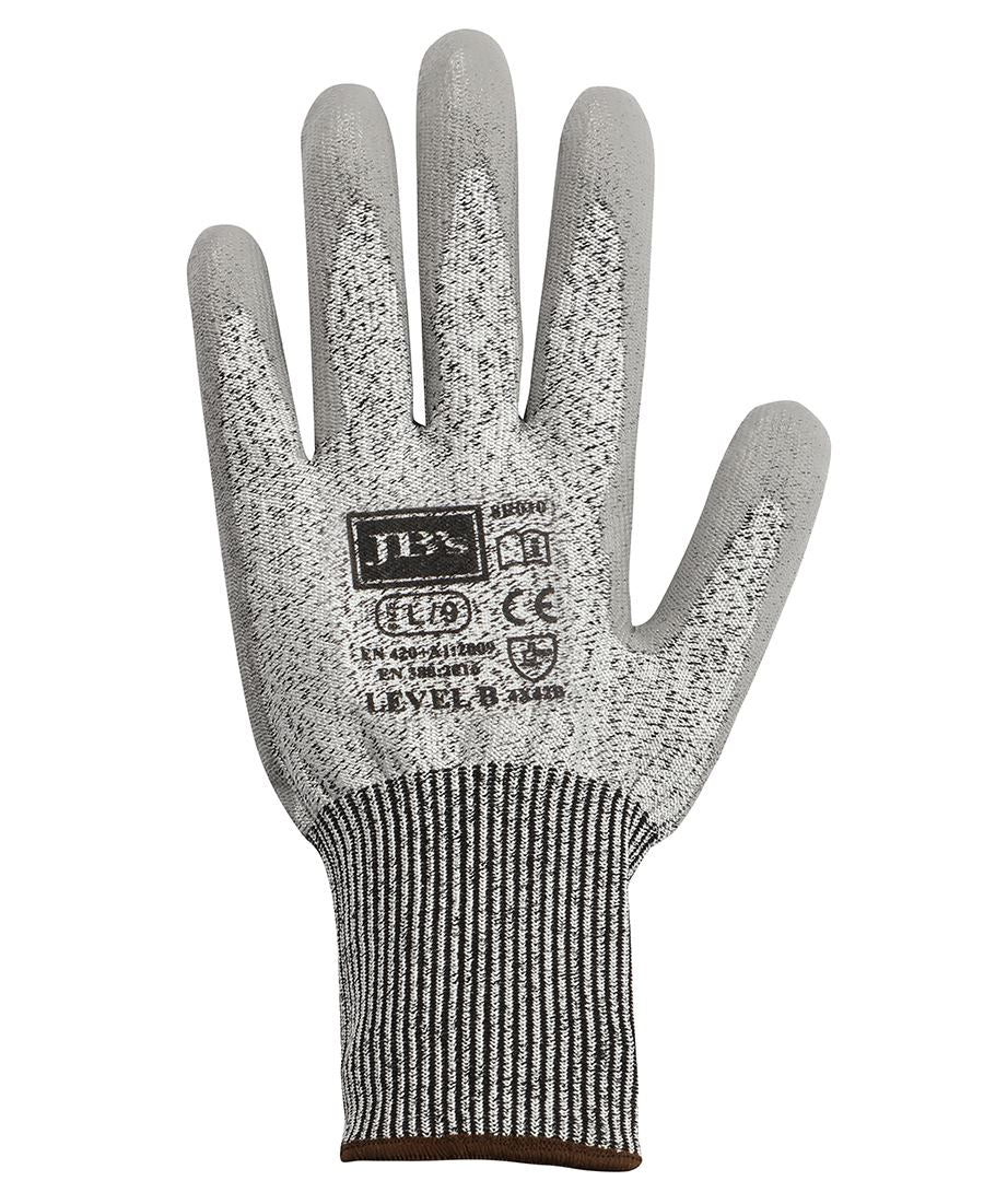 JB's PU BREATHABLE CUT RESIST LEVEL B GLOVE (12 PK)