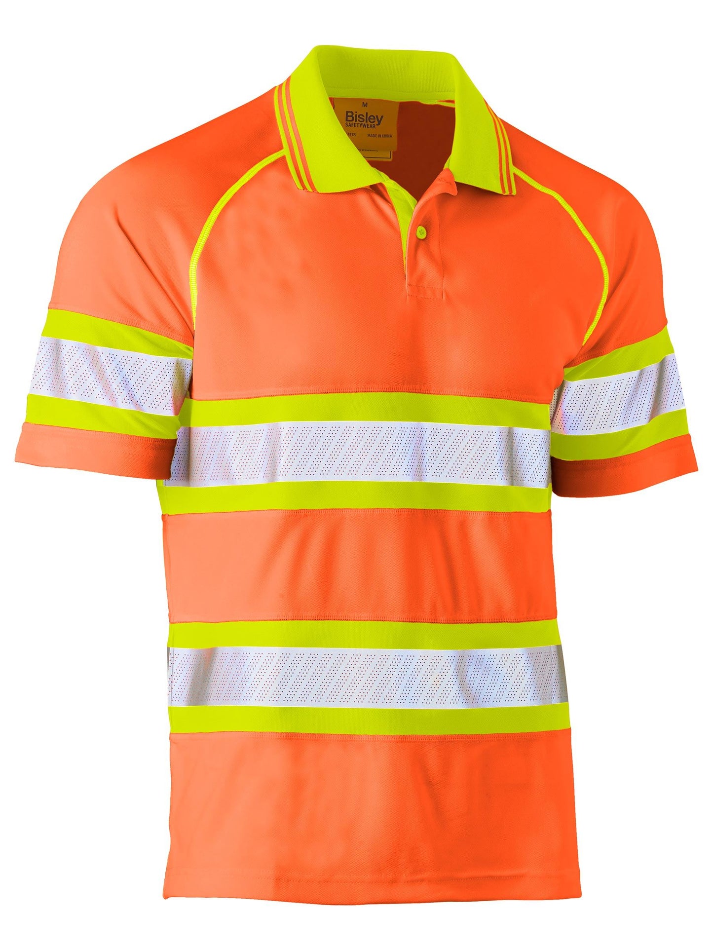 Tape Double Hi Vis Mesh Polo