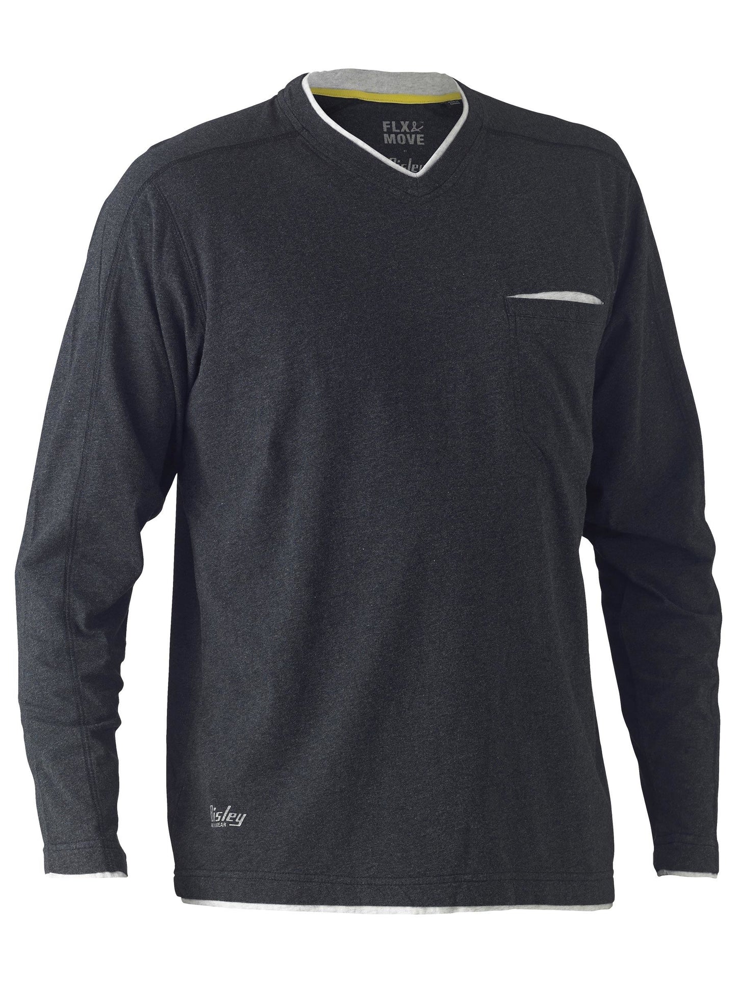 Flx & Move™ Cotton V-Neck Tee