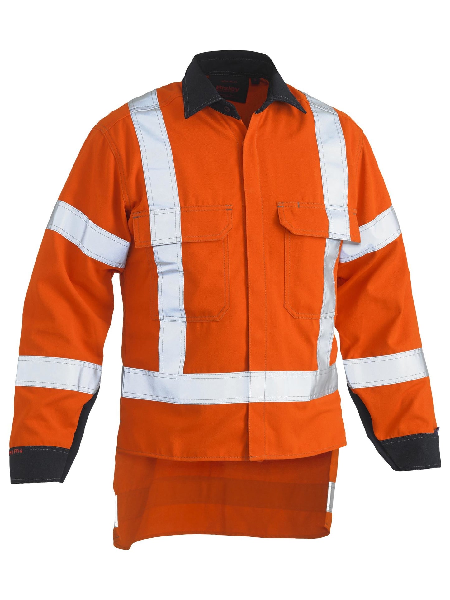 TenCate Tecasafe® Plus 700 X Taped Hi Vis TTMC FR Vented Shirt
