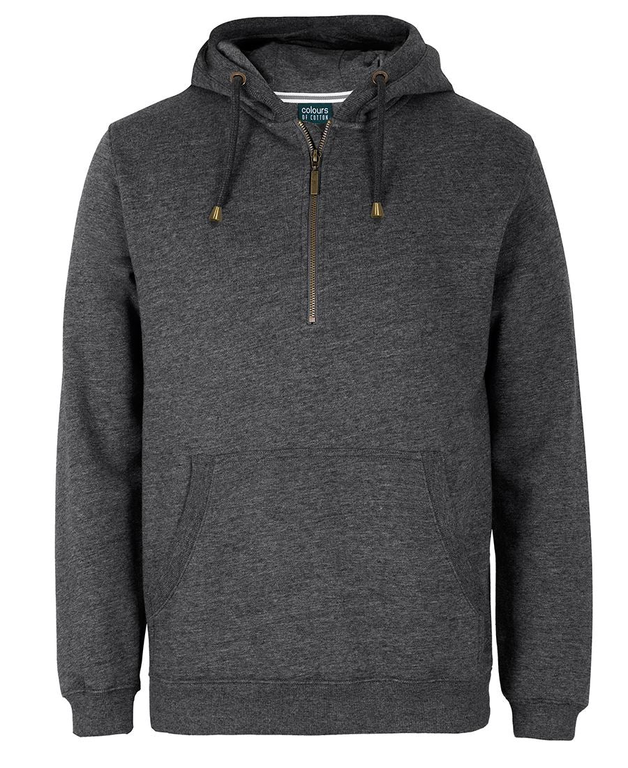 C of C BRASS 1/2 ZIP HOODIE