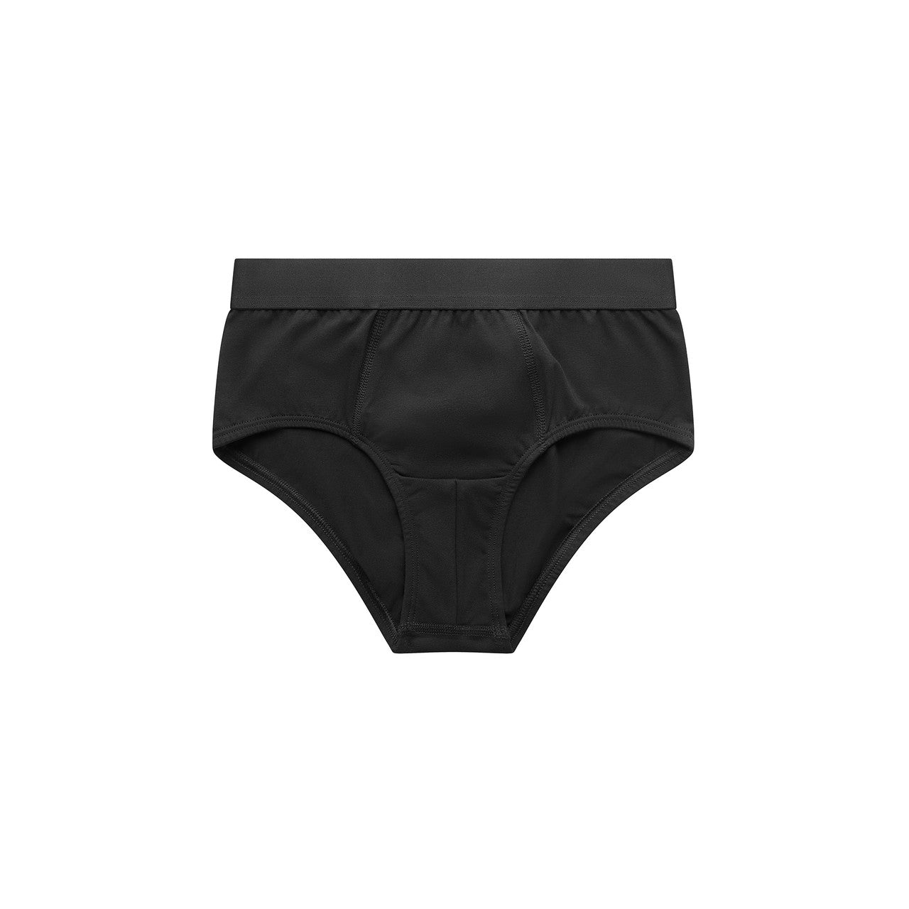 Y-FRONT BRIEFS BLACK SMALL