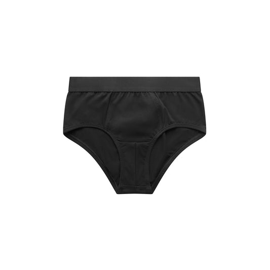 Y-FRONT BRIEFS BLACK SMALL