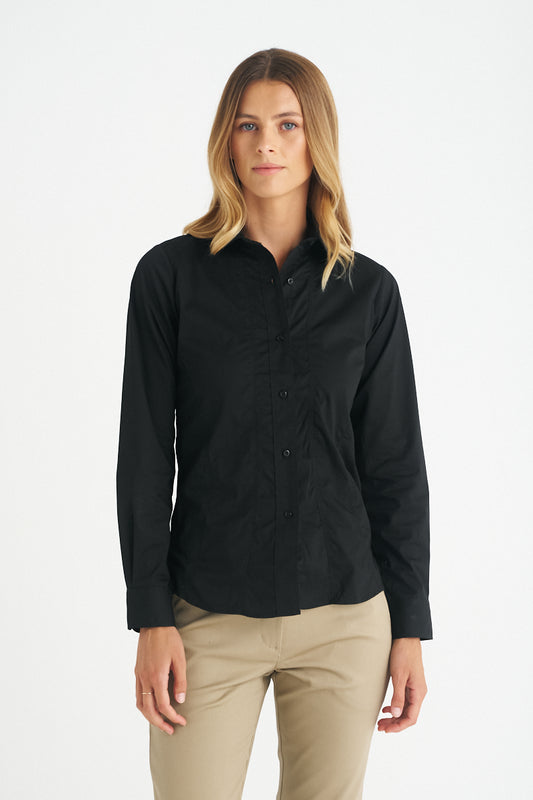 Aston - Ladies Long Sleeve Shirt