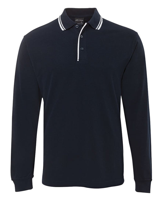 JB's L/S C/TRAST POLO