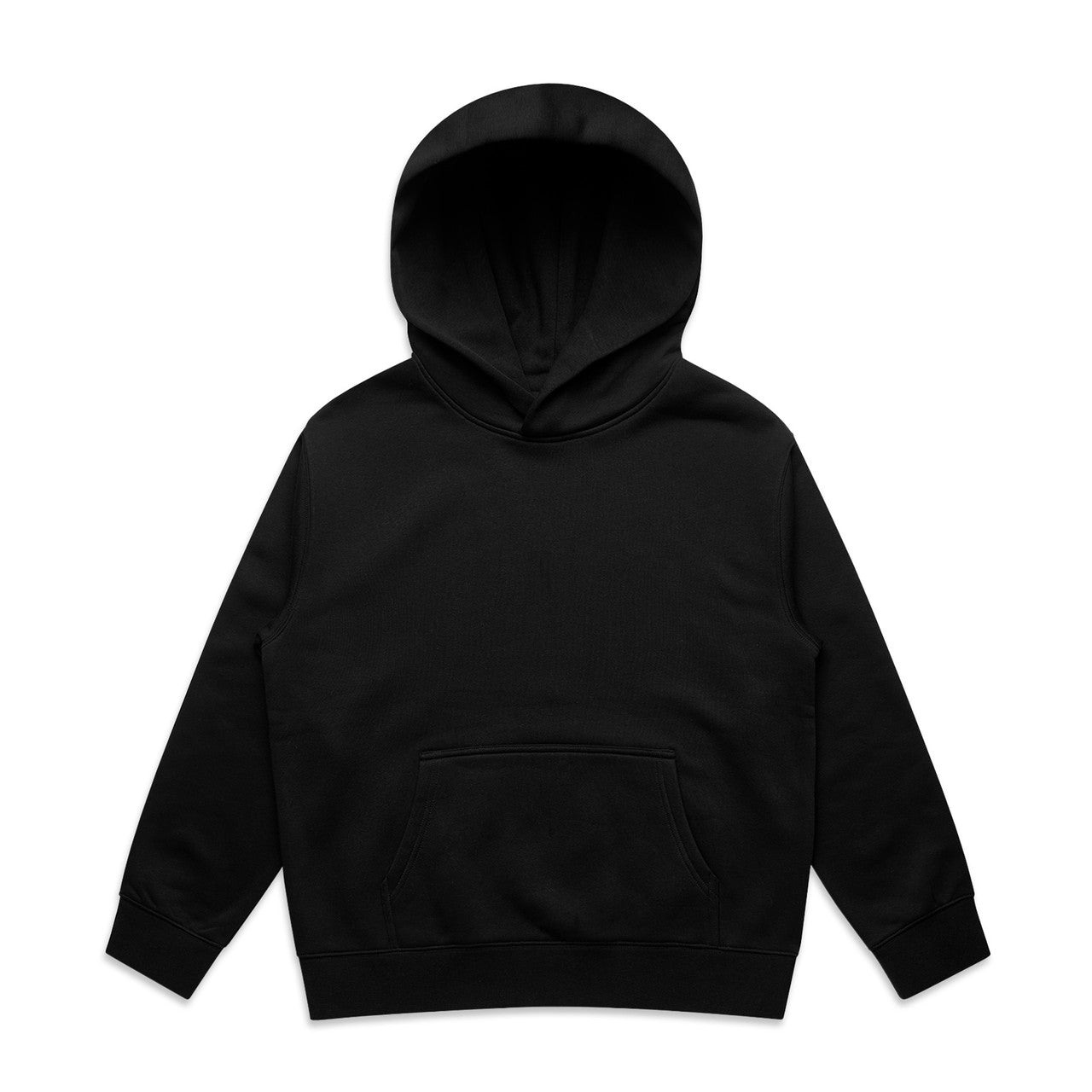 YOUTH RELAX HOOD BLACK SIZE 8