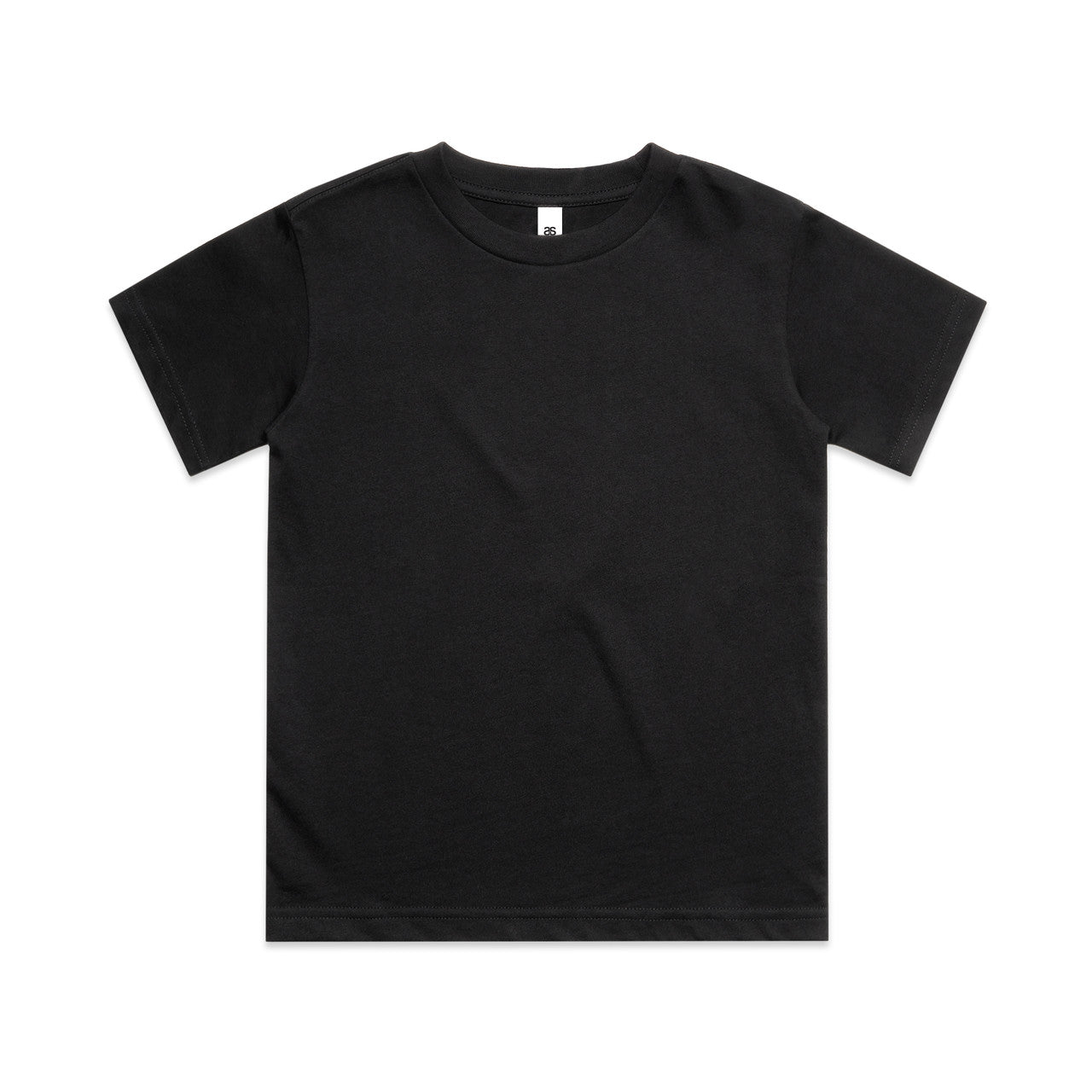 YOUTH CLASSIC TEE BLACK SIZE 8