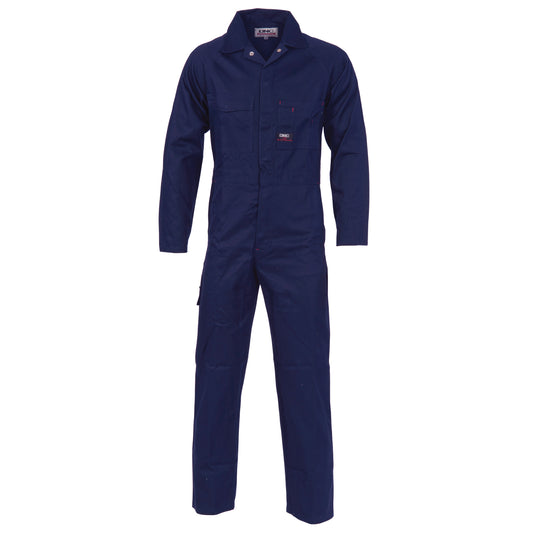 Cotton Drill Coverall - Khaki
