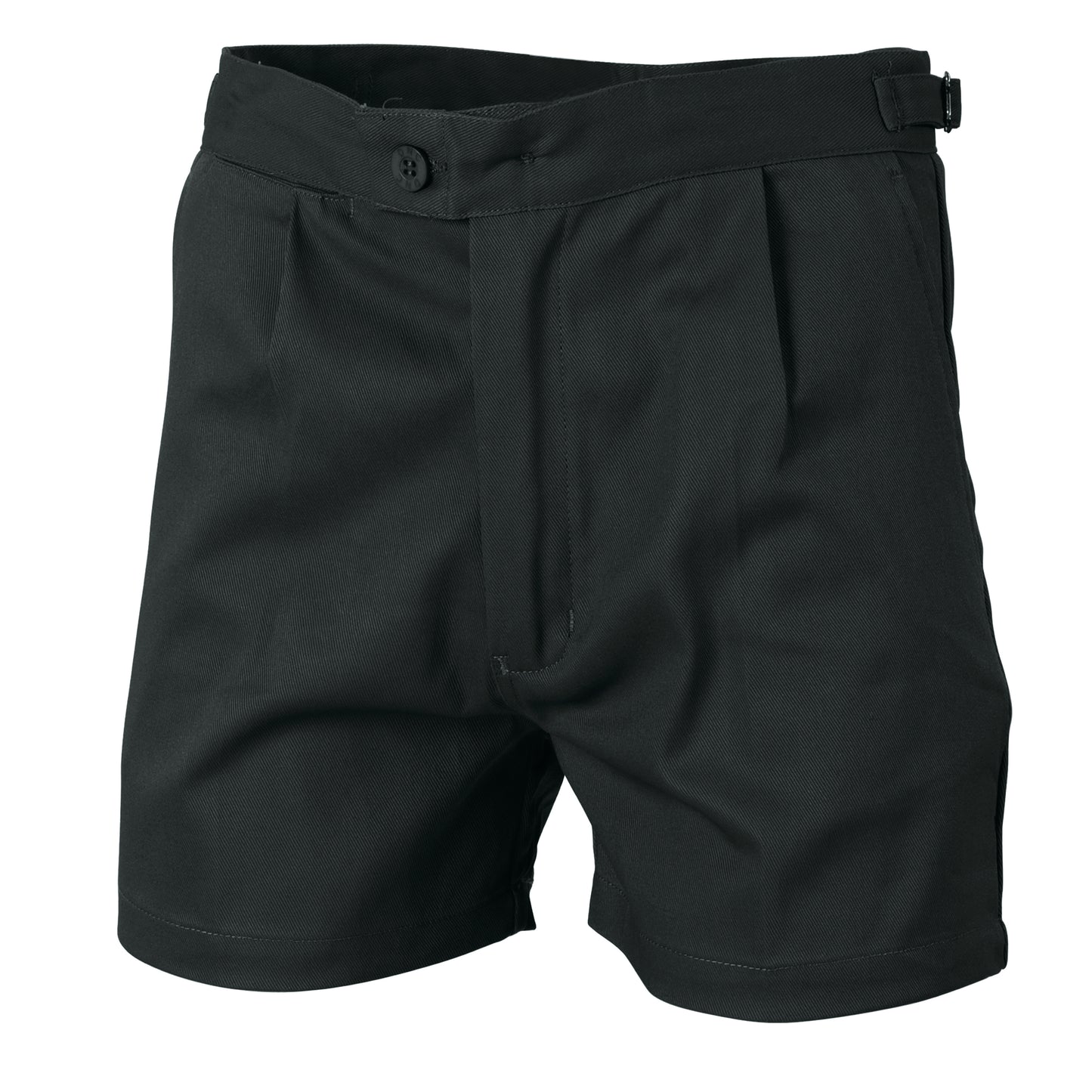 Cotton Drill Utility Shorts - Grey