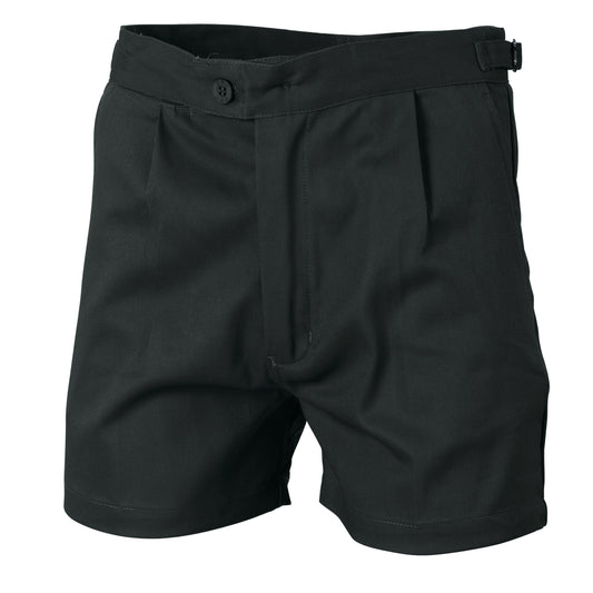 Cotton Drill Utility Shorts - Grey