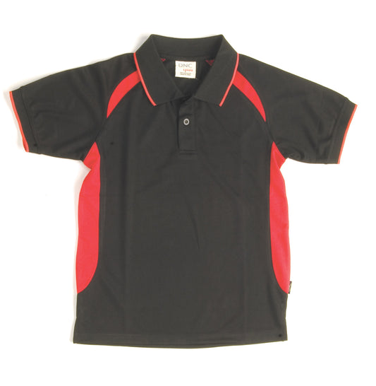 Adults Air Flow Contrast Raglan Mesh Polo