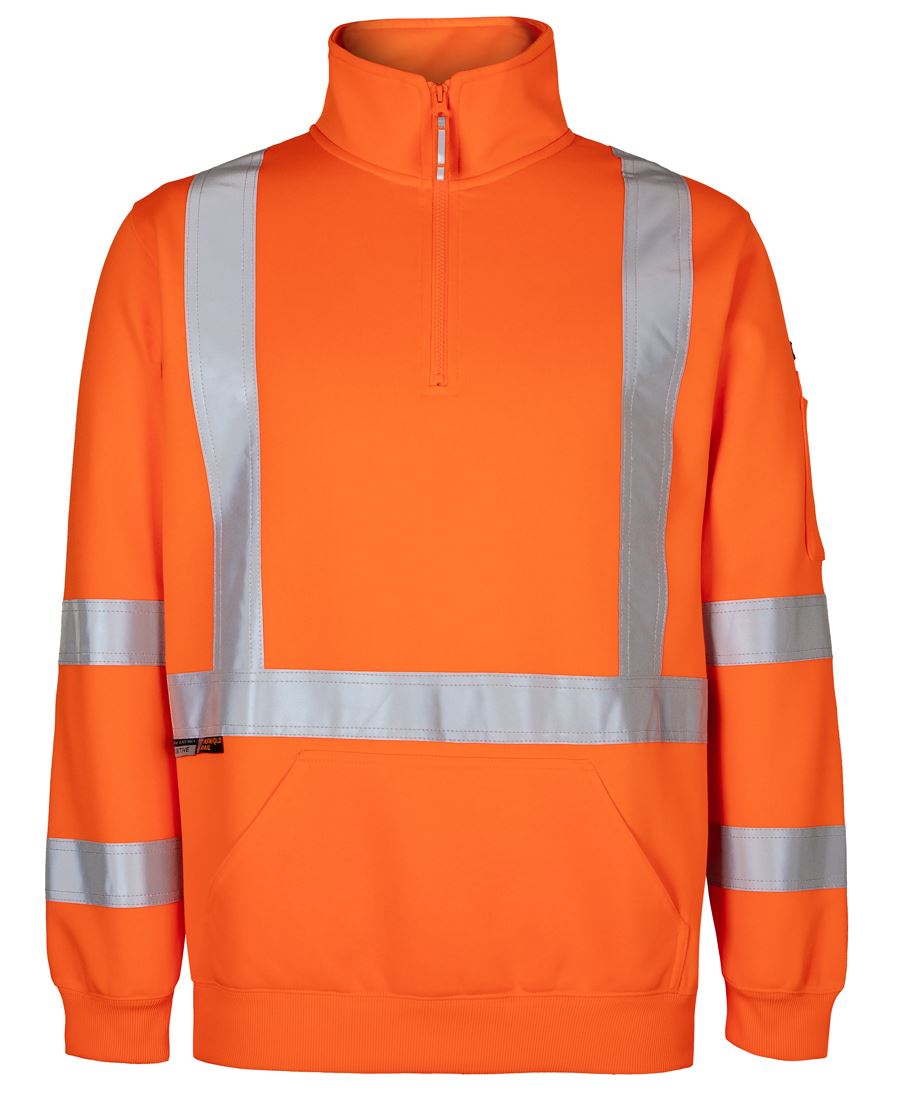 JB's NSW/QLD RAIL (D+N) X-BACK 1/2 ZIP FLEECE