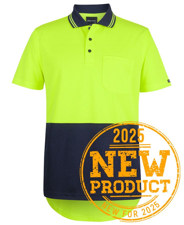 JB's HV S/S DROP TAIL POLO