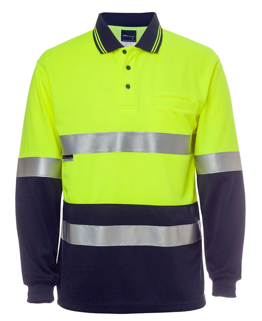 JB's HV L/S (D+N) COTTON BACK POLO