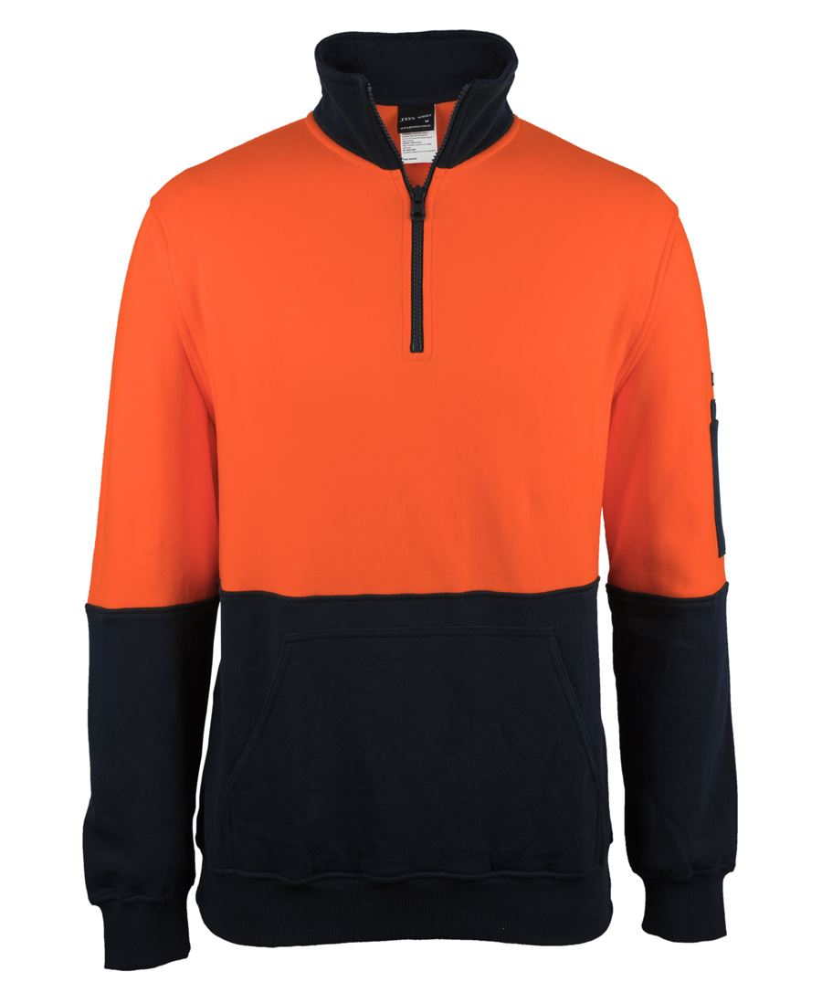 JB's HV 310 COTTON 1/2 ZIP FLEECE