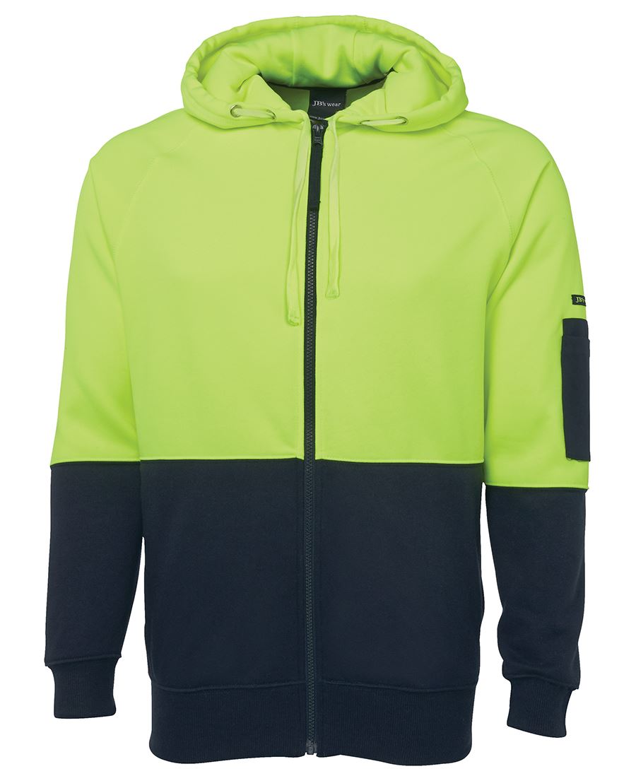 JB's HV FULL ZIP FLEECY HOODIE