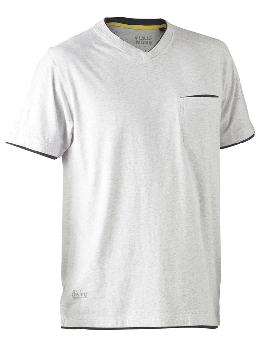 Flx & Move™ Cotton V-Neck Tee