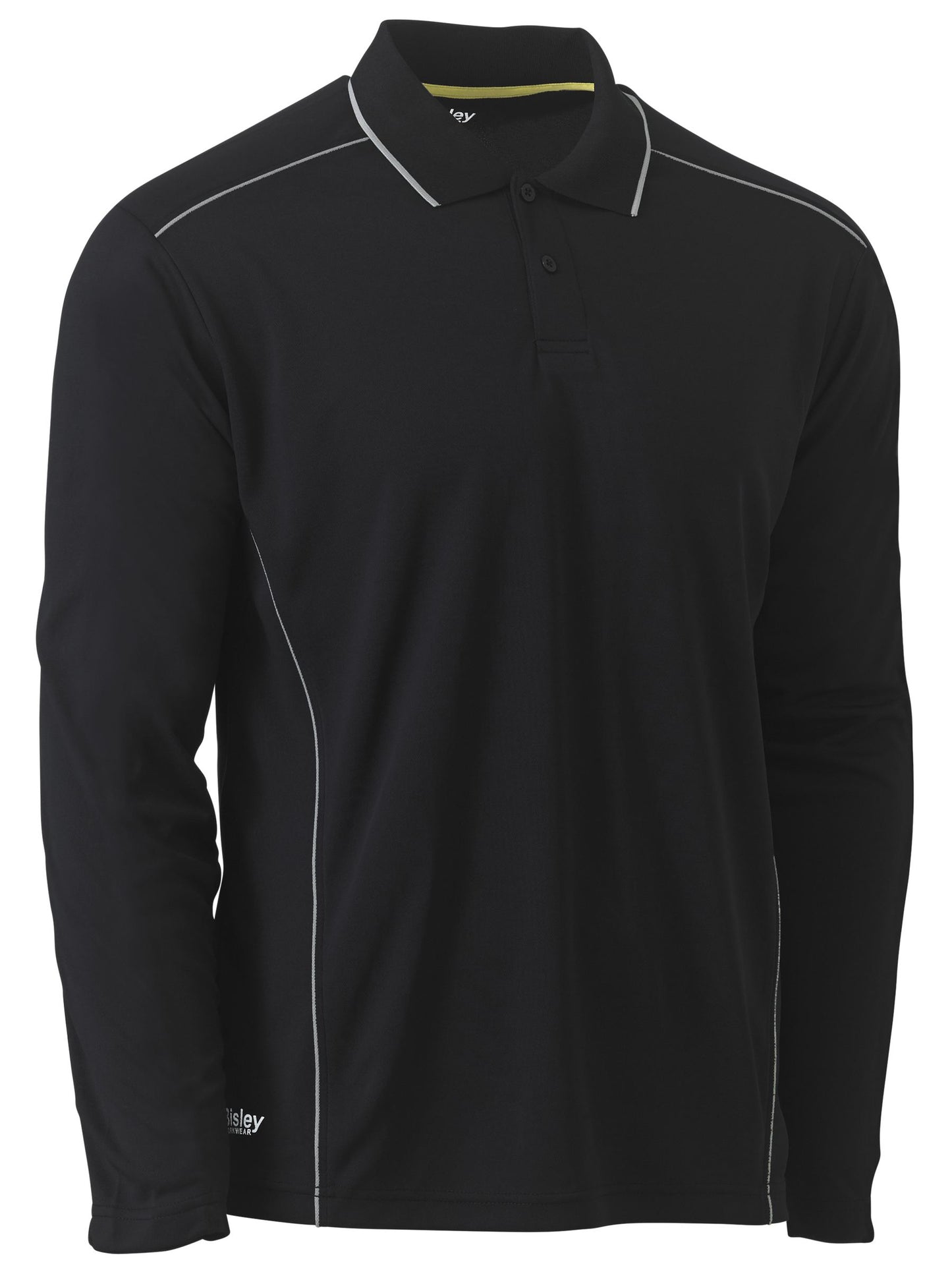 Cool Mesh Polo with Reflective Piping