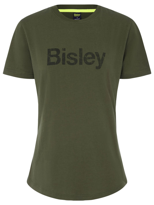 Bisley Women's Cotton Logo Tee