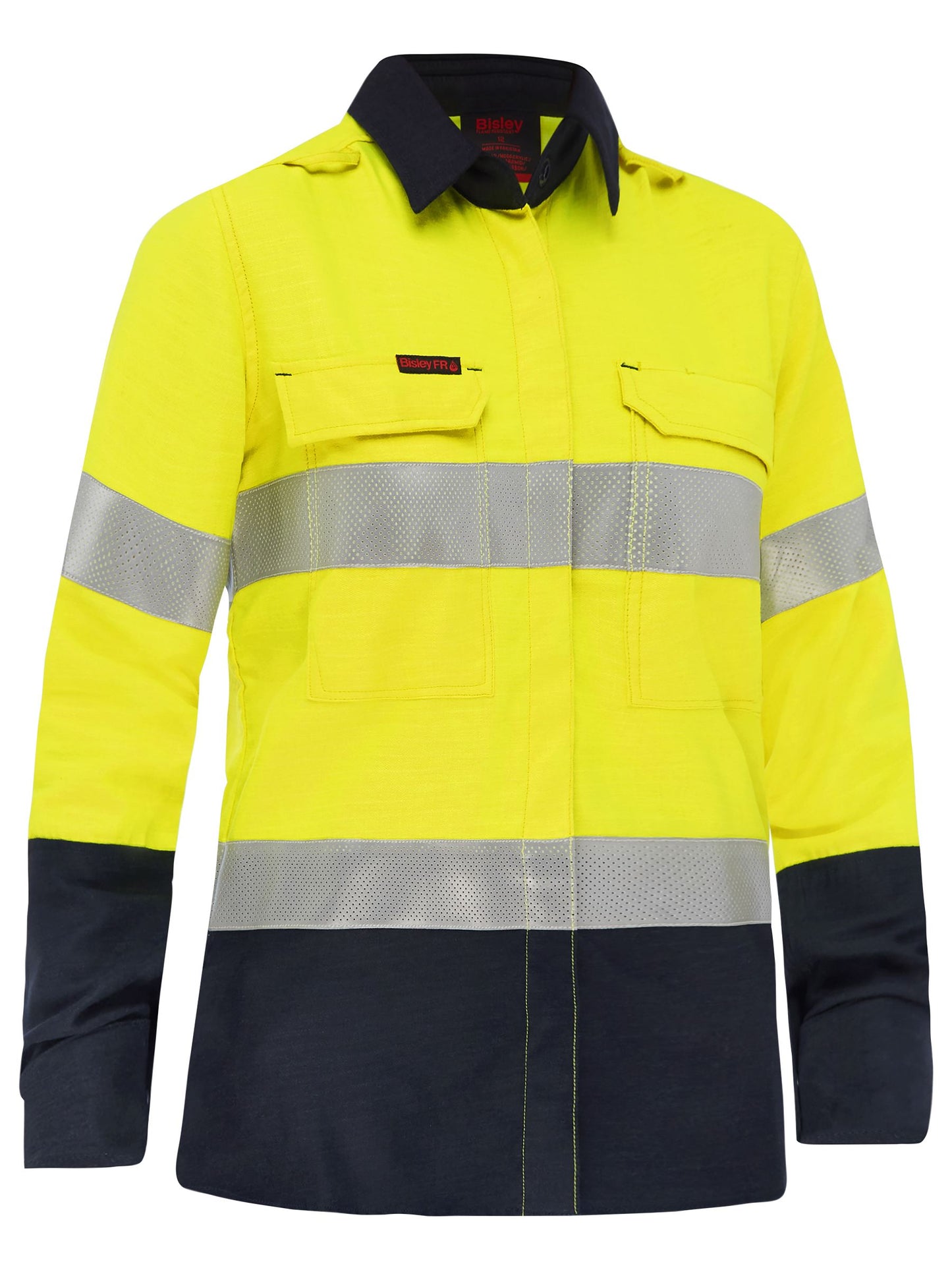 Apex 185 Women's Taped Hi Vis FR Vented Shirt