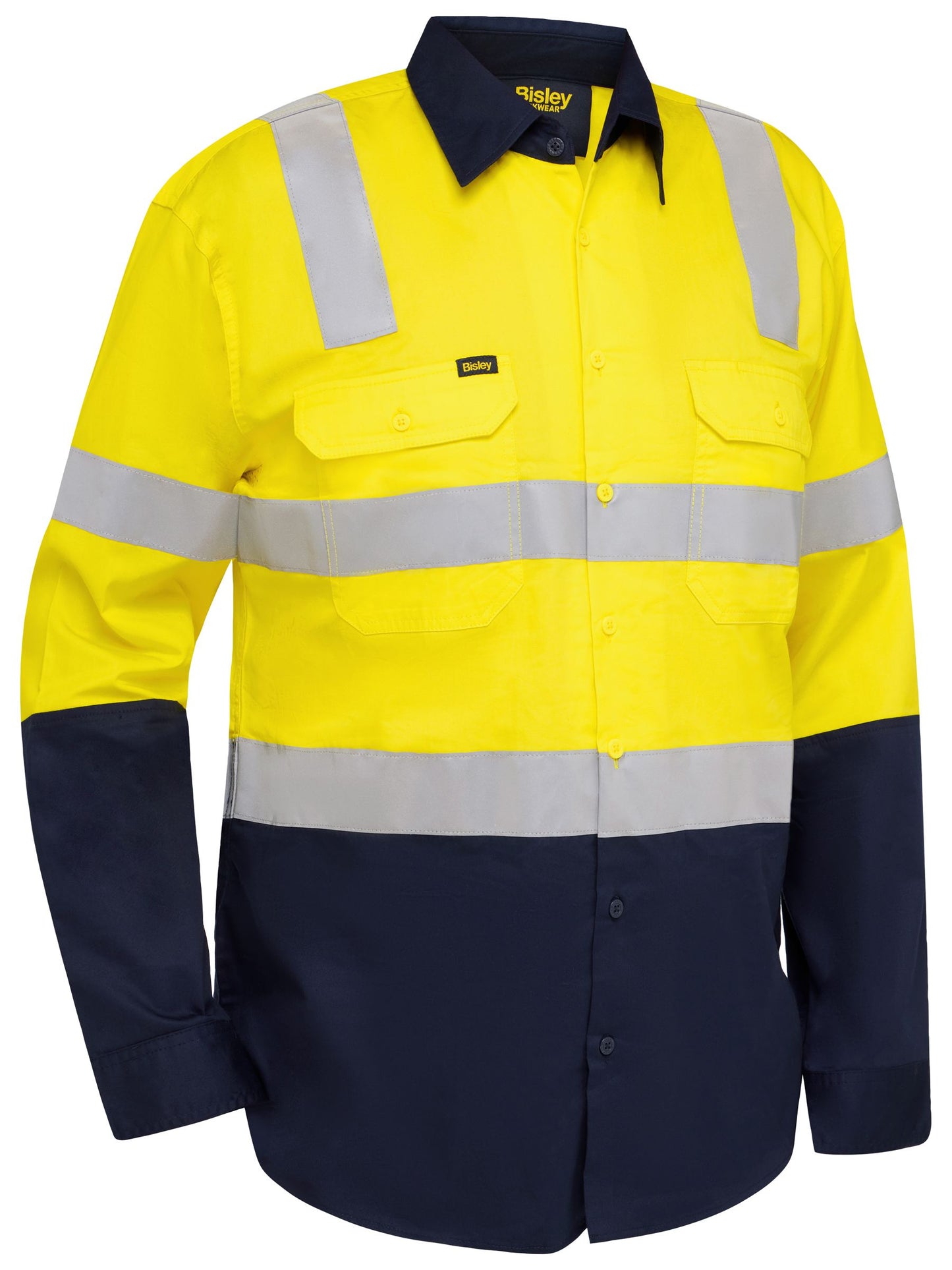 Taped Hi Vis Cool Lightweight Shirt with Shoulder Tape