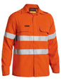 TenCate Tecasafe® Plus Taped Hi Vis FR Non Vented Shirt - Long Sleeve