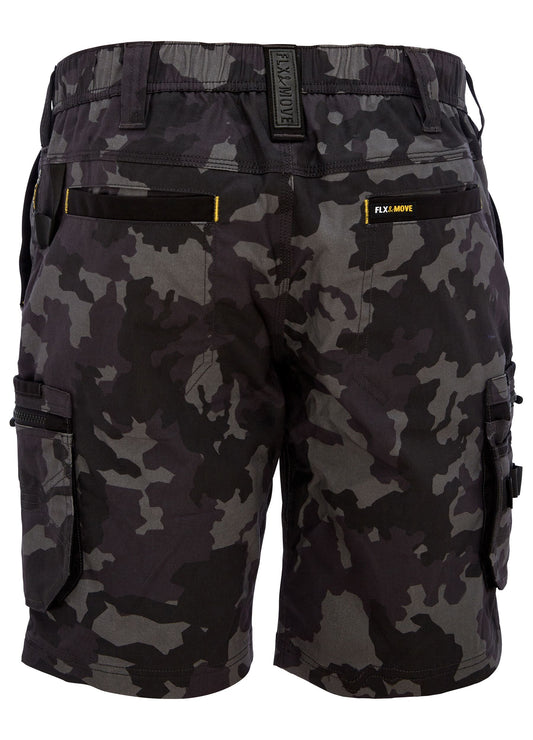 Flx & Move™ Stretch Canvas Camo Cargo Short - Limited Edition