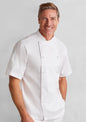 Mens Zest Short Sleeve Chef Jacket