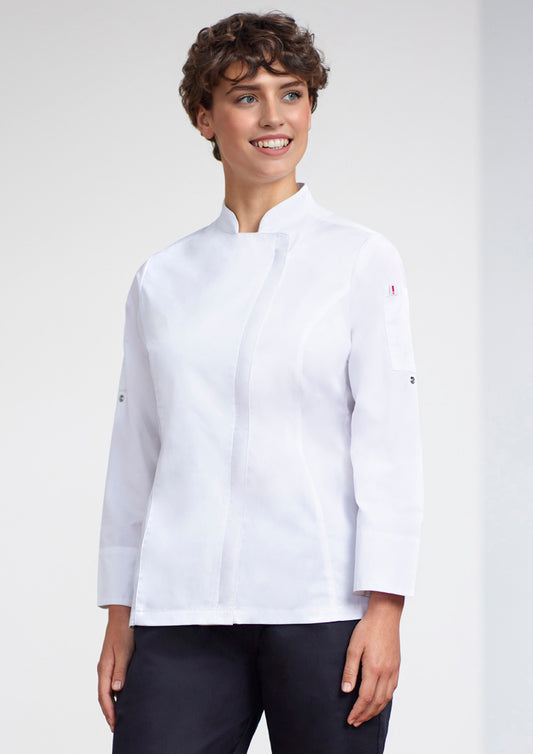 Womens Alfresco Long Sleeve Chef Jacket