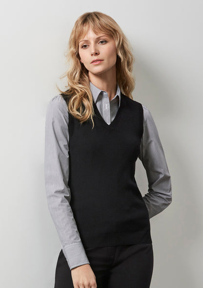 Womens V-Neck Knit Vest