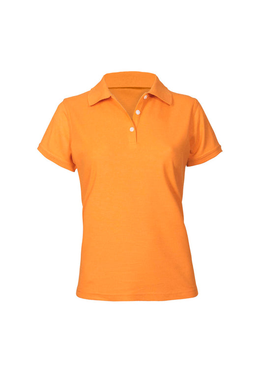 Womens Neon Short Sleeve Polo