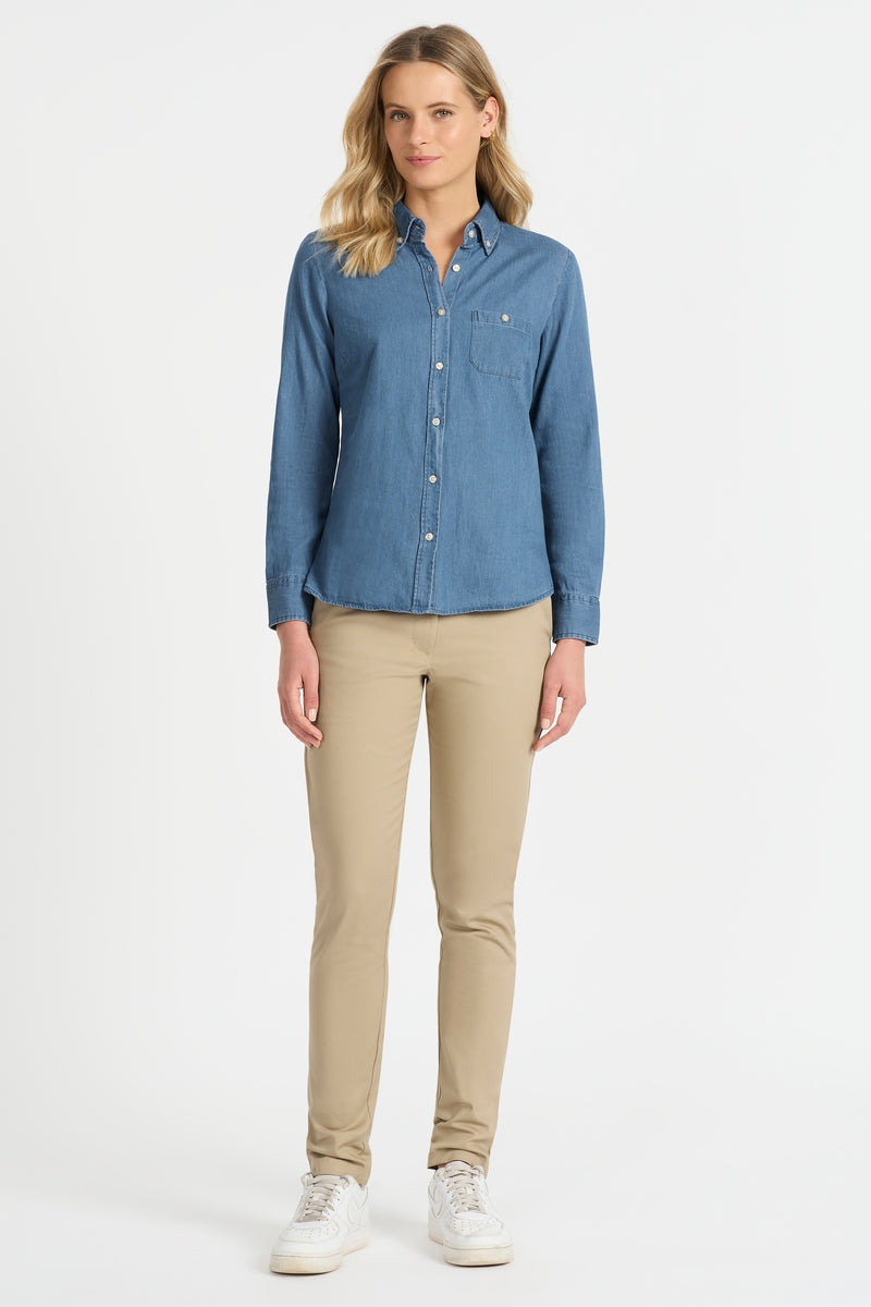 Dylan - Ladies Long Sleeve Shirt